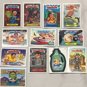 Garbage pail kids stickers